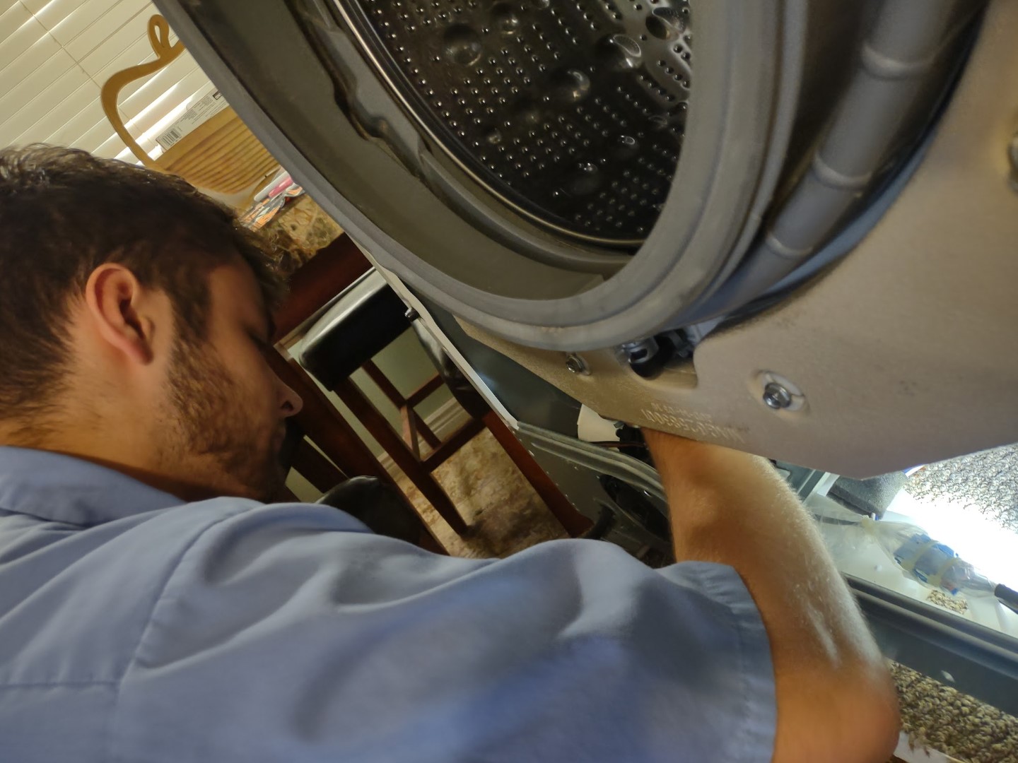 coleman replacing a pump on a washing machine